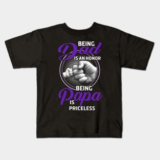 Being Dad Is An Honor Kids T-Shirt